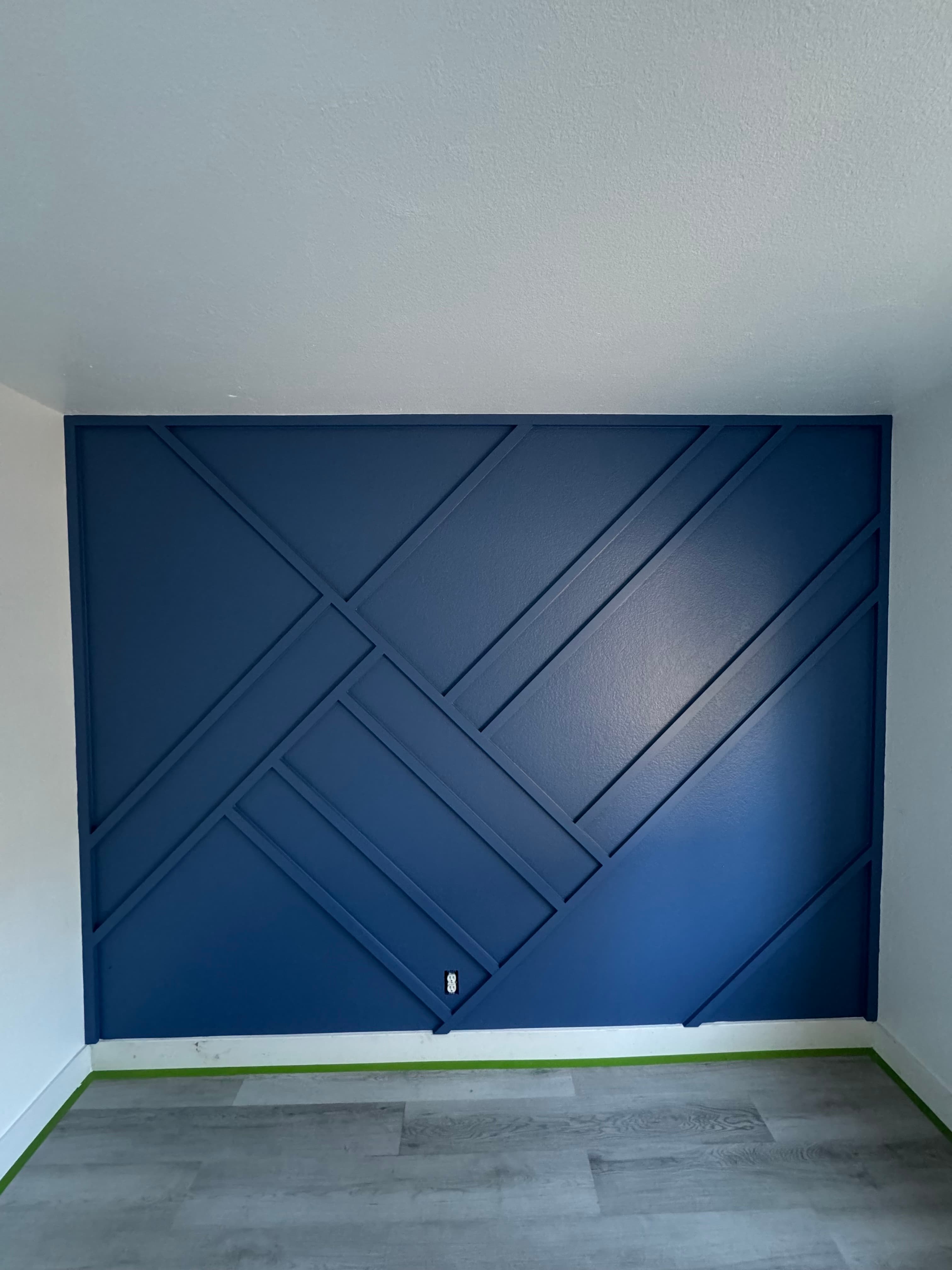 Sacramento Interior Accent Wall Geometric Design