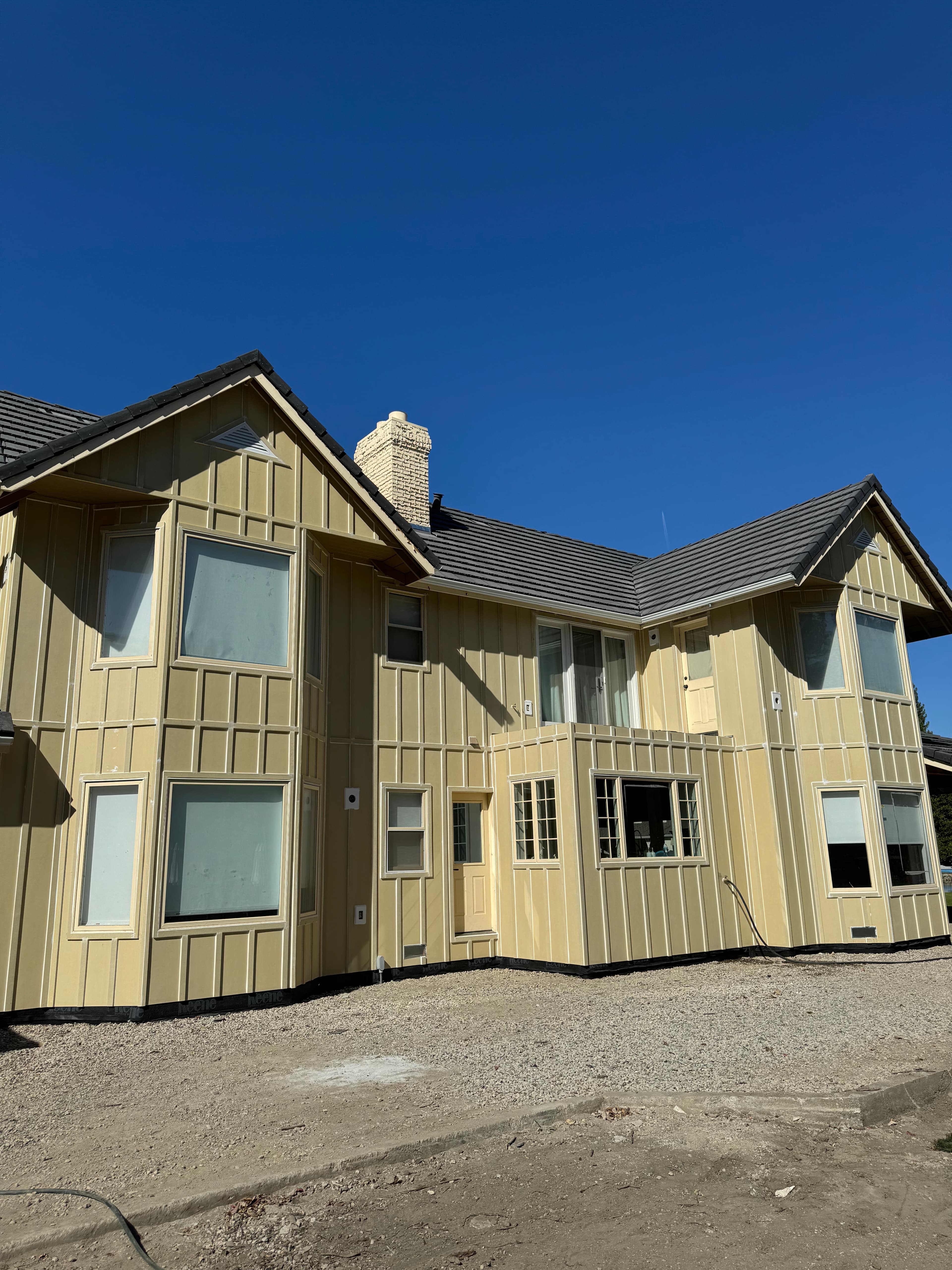 Sacramento New Construction Board and Batten Exterior Painting